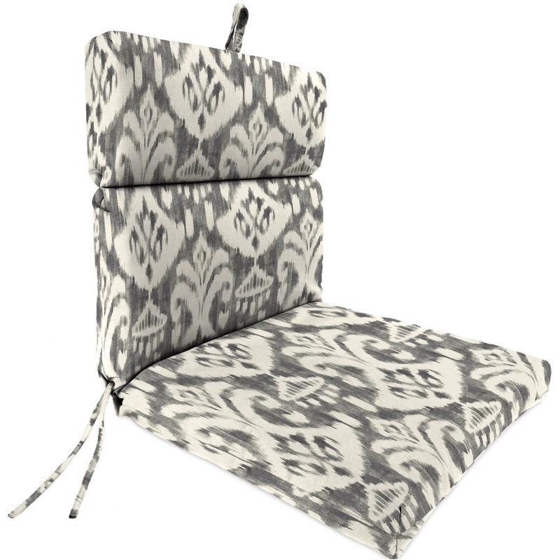 Ebern Designs French Edge Indoor/Outdoor Lounge Chair Cushion & Reviews Wayfair